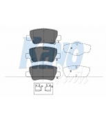 KAVO PARTS - KBP9107 - Колодки тормозные TOYOTA AVENSIS 09- задние